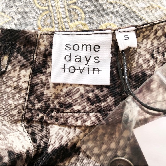 Some Day’s Lovin Snake Print Casual Dress - Picture 11 of 13